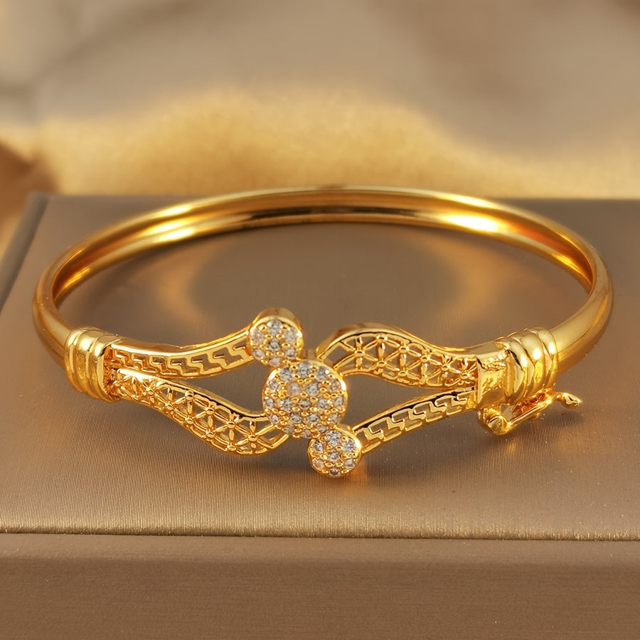 Summer Fashion Multicolor Geometric Cubic Zirconia Ladies' Bracelet