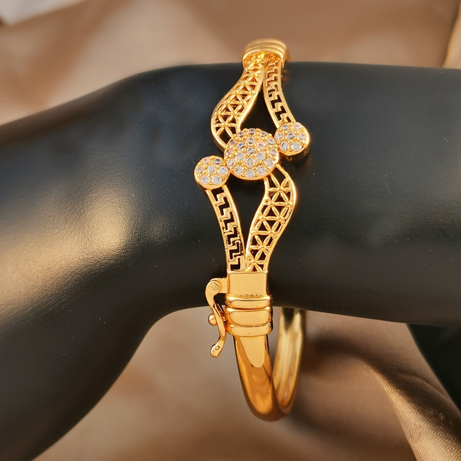 Summer Fashion Multicolor Geometric Cubic Zirconia Ladies' Bracelet