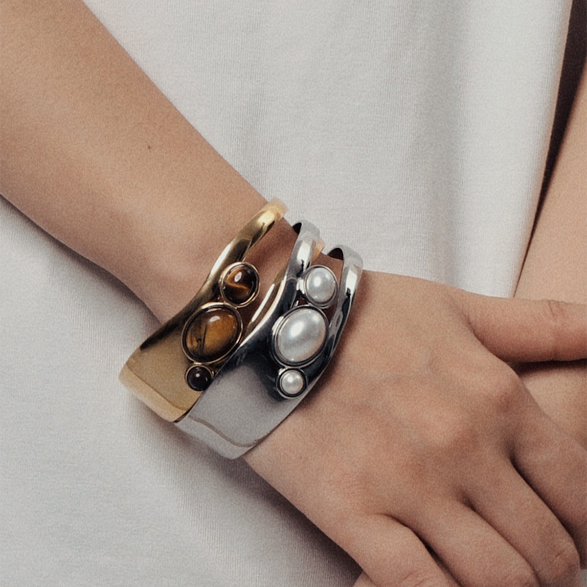 Baroque Pearl Ring High-grade Non-fading Ring