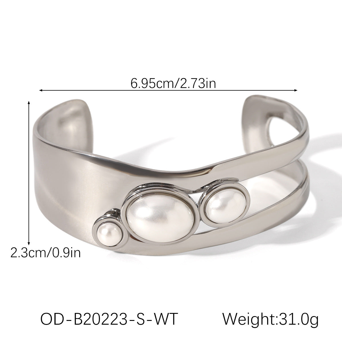 Baroque Pearl Ring High-grade Non-fading Ring